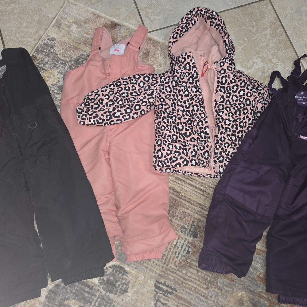 The Children's Place Pink and Purple Kids Jackets & Coats